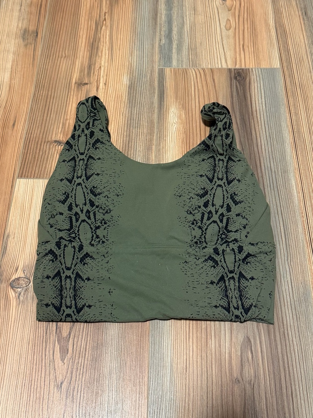 Curves N Combatboots NKD crop bra